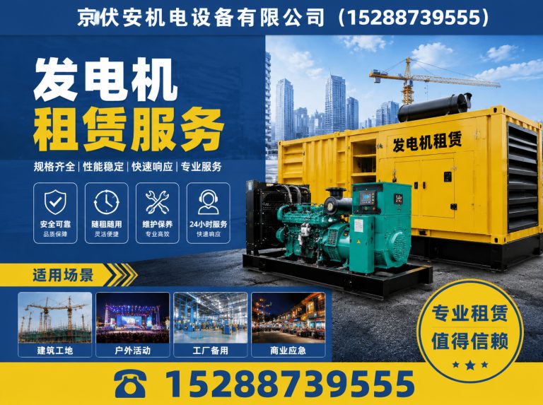 琼中发电车出租展示图